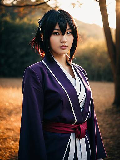 Realistic Hitagi Senjougahara Cosplay