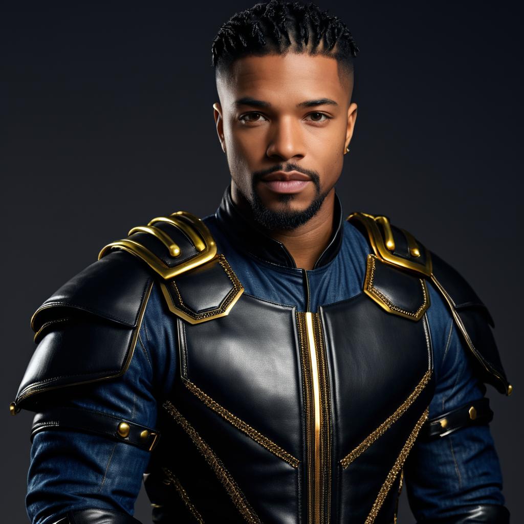 Stylish Killmonger Photoshoot with Michael B. Jordan