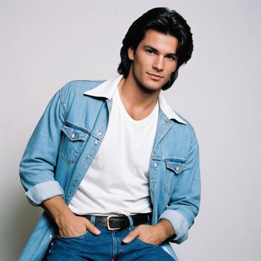 1980s Casual Cosplay of Darryl Swayze