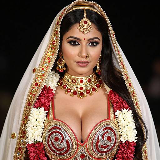 Traditional Indian Woman Portrait