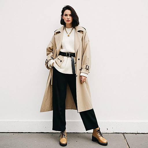 Modern Utilitarian Woman's Outfit