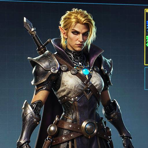 Hybrid Game Character Generator Output