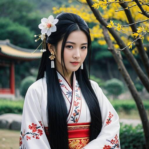 Realistic Sukuna Costume Outdoor Portrait