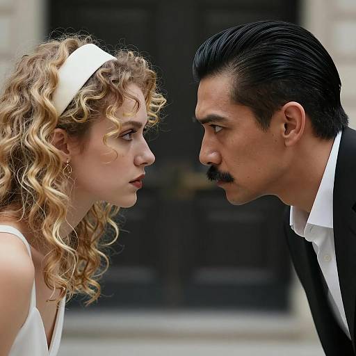 Focused Profiles of a Couple