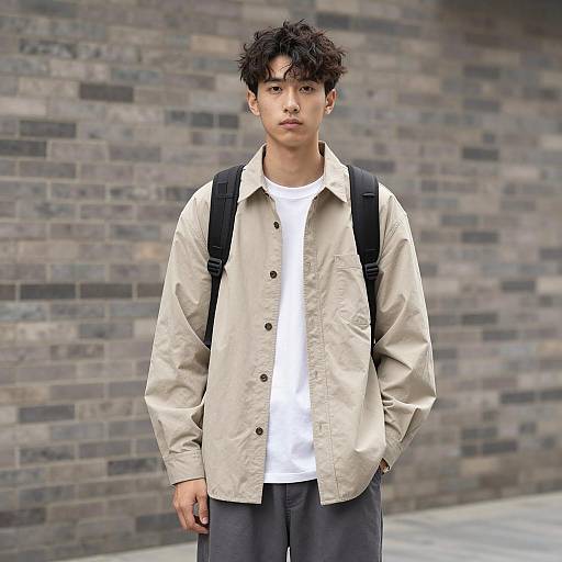 Urban Street Photography of Young Man