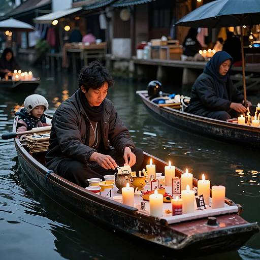 Floating Market of Forgotten Birthdays