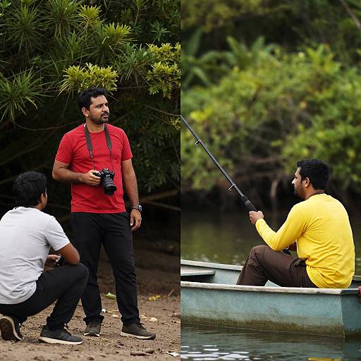 Dynamic Collage of Outdoor Scenes