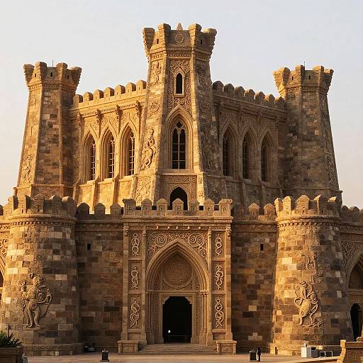 Tartarian Gothic Eastern Fortress