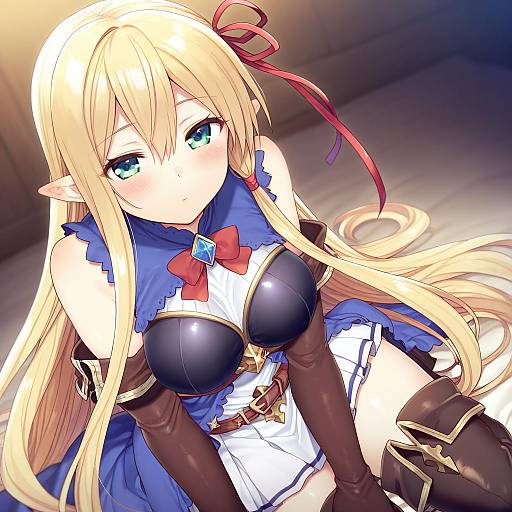 Illustration of Arisa (shadowverse), shadowverse in the style of Ttanuu.