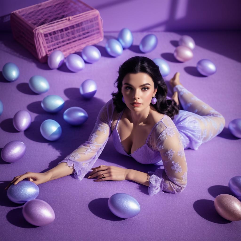 Vibrant Easter Fashion Shoot Concept