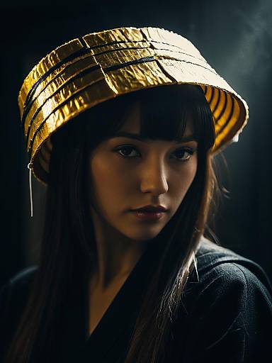 Close-Up Sushi Roll Costume Headshot