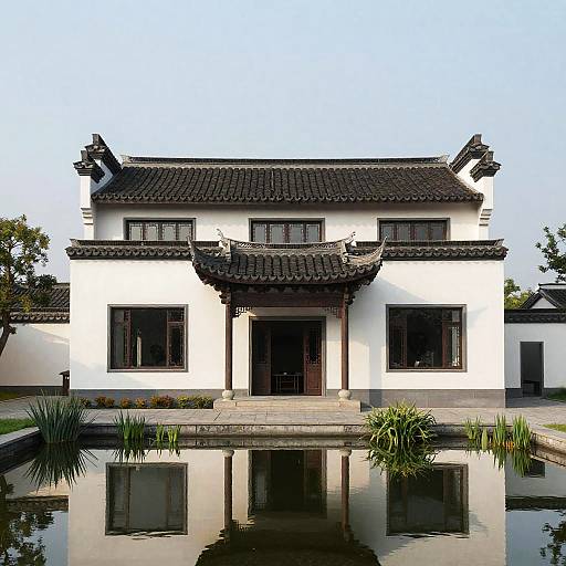 Photorealistic New Chinese Rural House