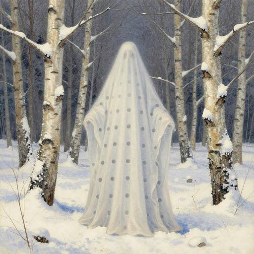 Photonegative Polkadot Winter Couture