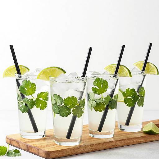 Refreshing Cilantro Lime Drinks