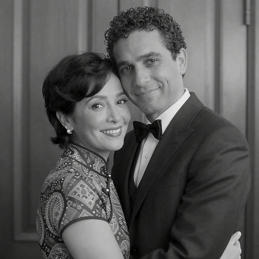 Timeless Love: A Monochrome Embrace