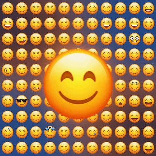 Emoji Abstraction Digital Art Morph