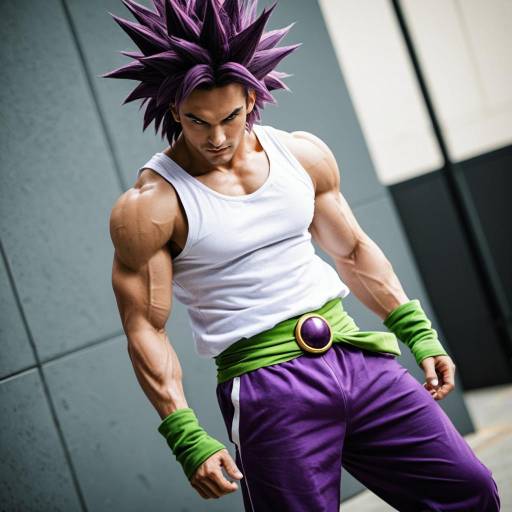 Broly DBS Anime Cosplay Costume Showcase