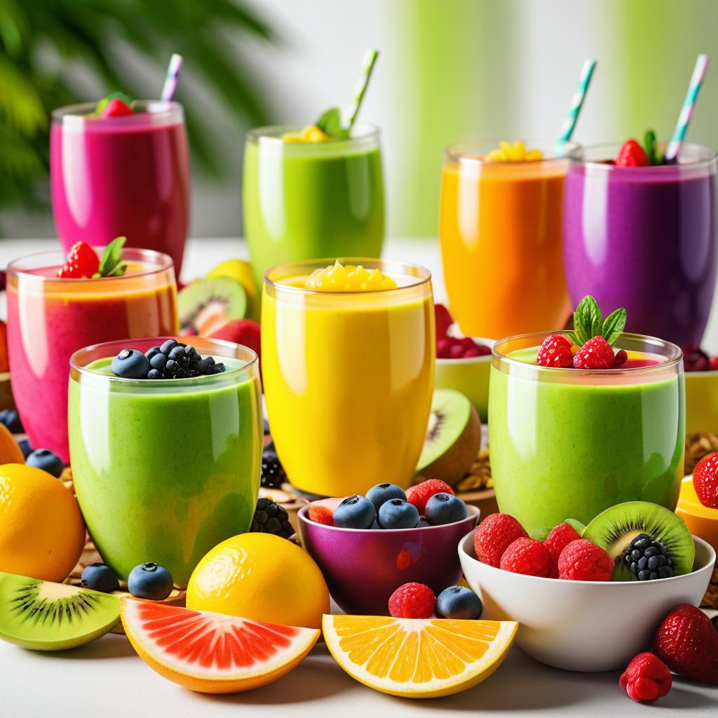 Vibrant Breakfast Spread Photography