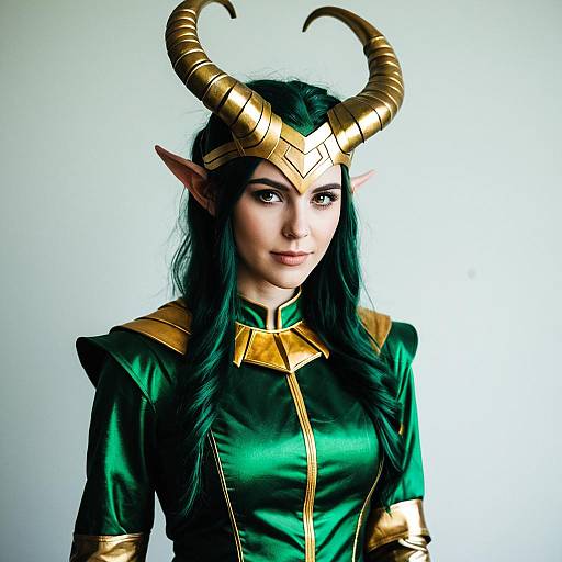 Female Loki Halloween Costume
