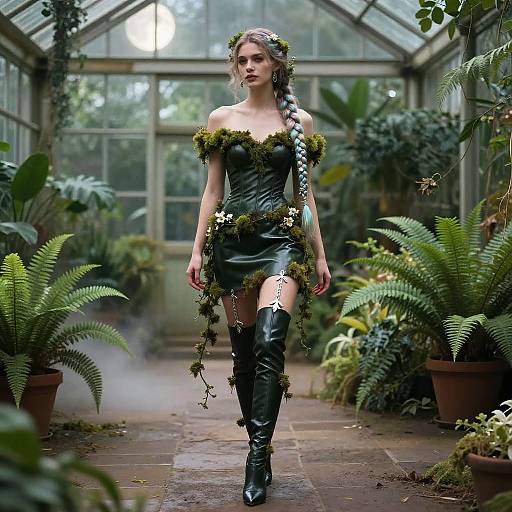 Moonlit Botanical Surrealism Curator