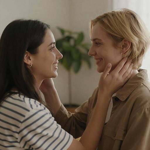 Capturing Joyful Connection Between Friends