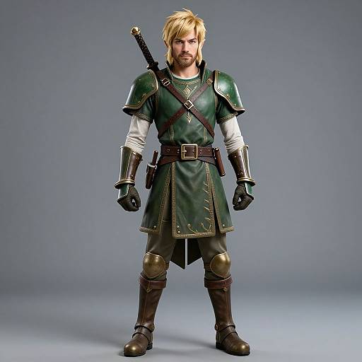 Adult Link in Prestigious Armor