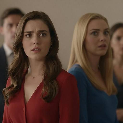 Intense Portrait of Two Women Together