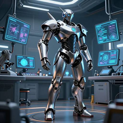 3b3t as Futuristic Robotic Entity