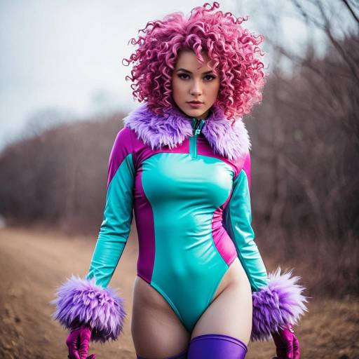 Vibrant Mina Ashido Cosplay Costume Idea