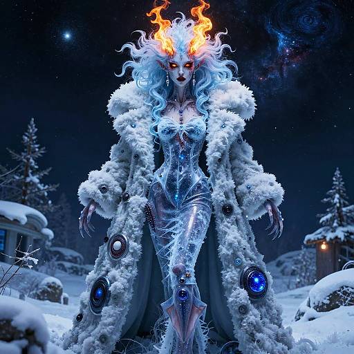 Neo-Fauvist Cosmic Ice Elemental