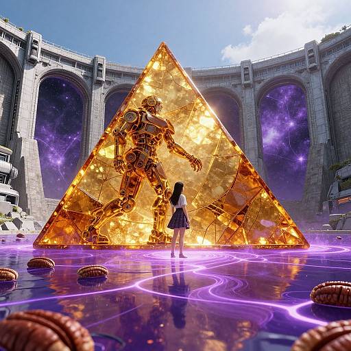 Cyber Fairy Tale Panorama Artwork