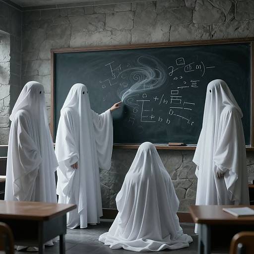 Ghostly Classroom of Living Stone