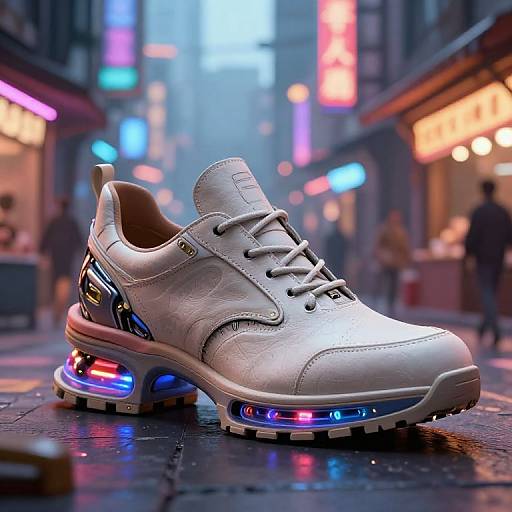 Futuristic Bio-Mechanical Shoe Concept