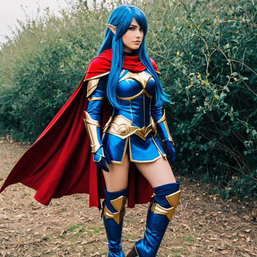 Epic Lucina Cosplay with Stunning Details