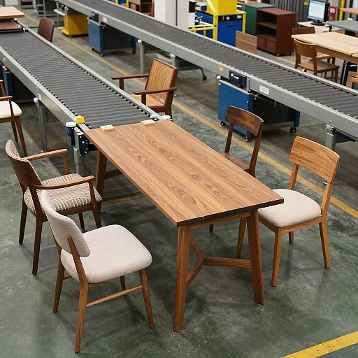 Innovative Factory Crafting Mid-Century Furniture