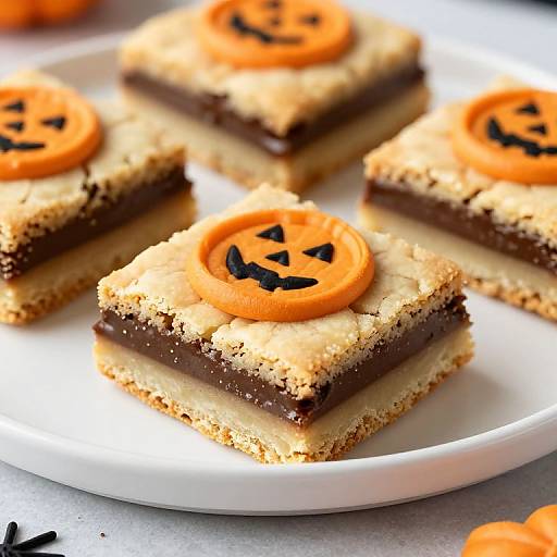 Spooky Halloween Whoopie Cookie Bars