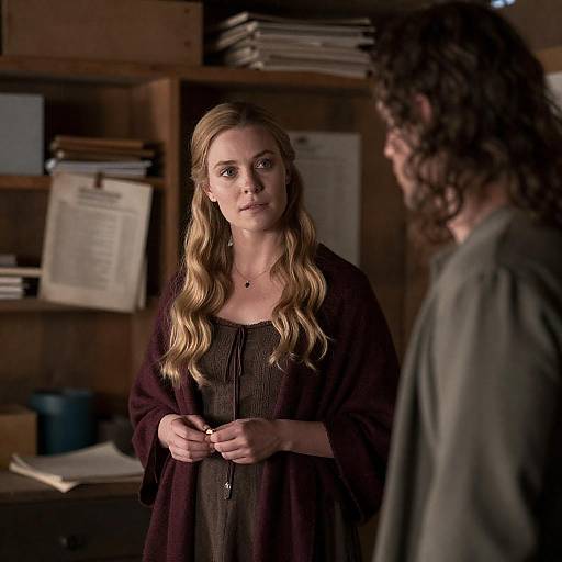 Candid Moment in a Rustic Setting