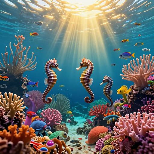 Enchanting Underwater Digital Fantasy