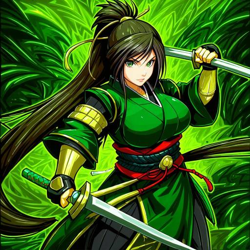Illustration of Akali (legacy), league of legends in the style of Shiwasu horio