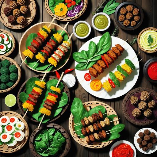 Vibrant Still Life: Gourmet Food Focus Vibrant Still Life: Gourmet Food Focus