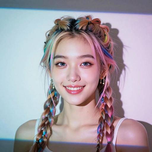 Realistic Portrait Projection Art