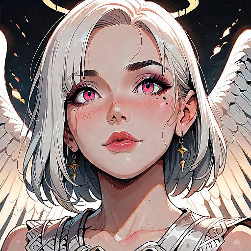 Dark Angel of Death in Haunted Cemetery