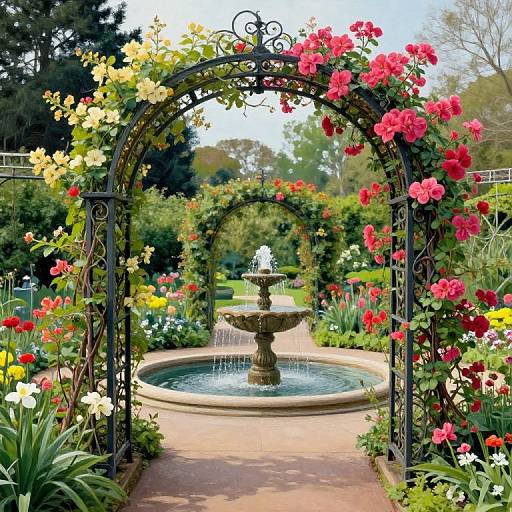 Williams' Botanical Garden in Spring Bloom