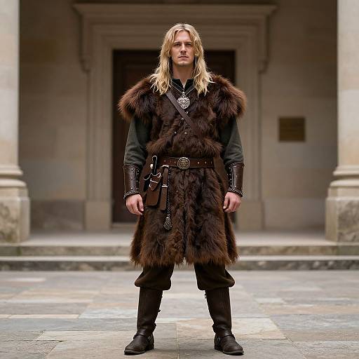 Highland Warrior Costume Portrait