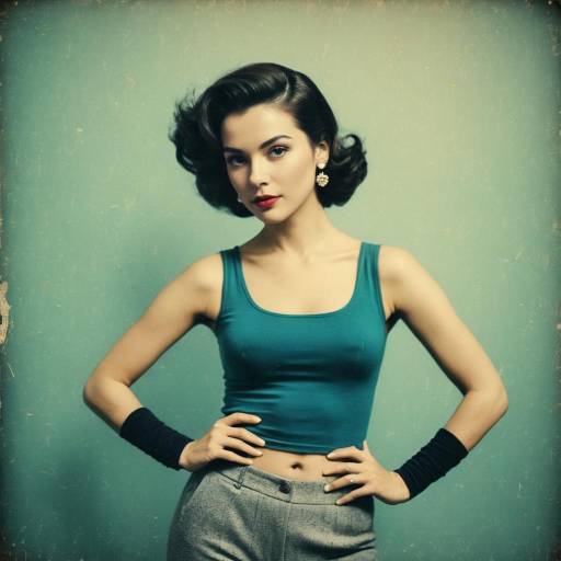 Retro Style Woman Portrait Retro Style Woman Portrait