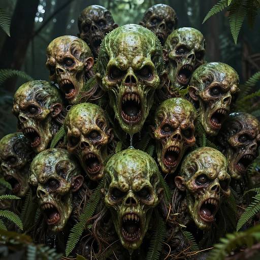 Fern Green Massive Humanoid Horror