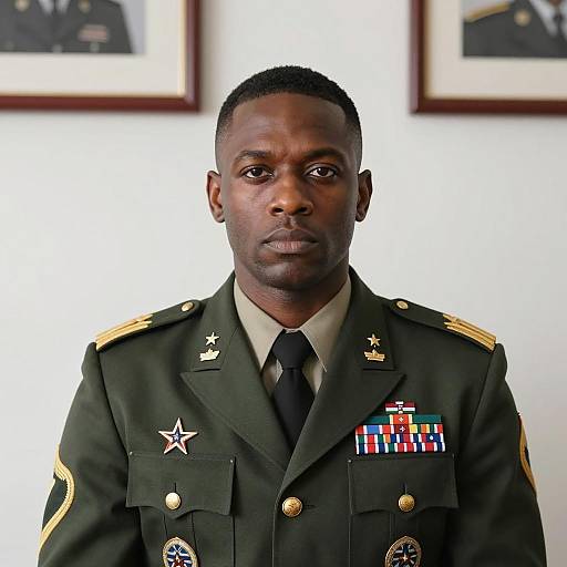 Portrait of a Distinguished Military Officer