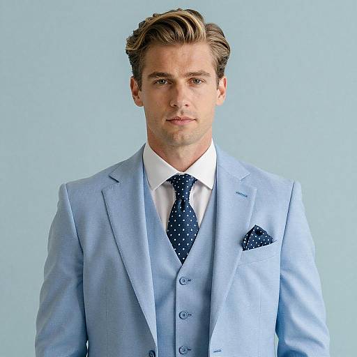 Elegant Portrait of a Stylish Man