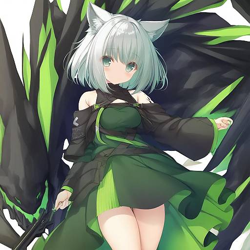 Illustration of Mon3tr (arknights), arknights in the style of Mikagami mamizu