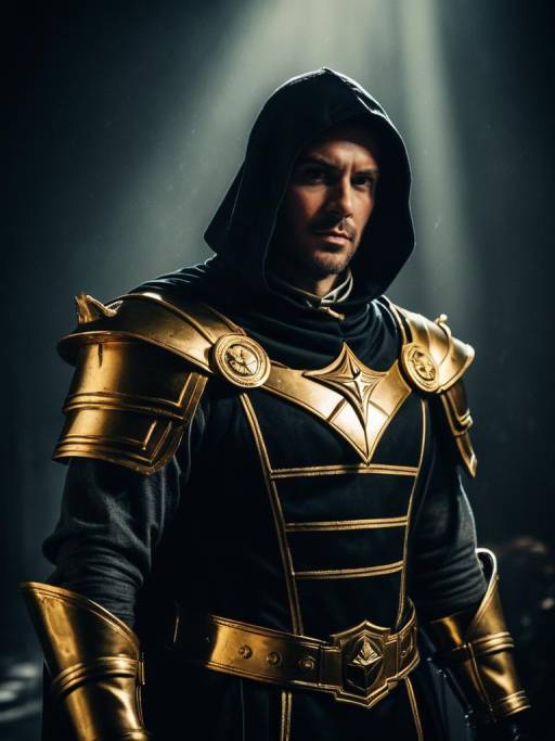 Man in Aggregor Cosplay Costume
